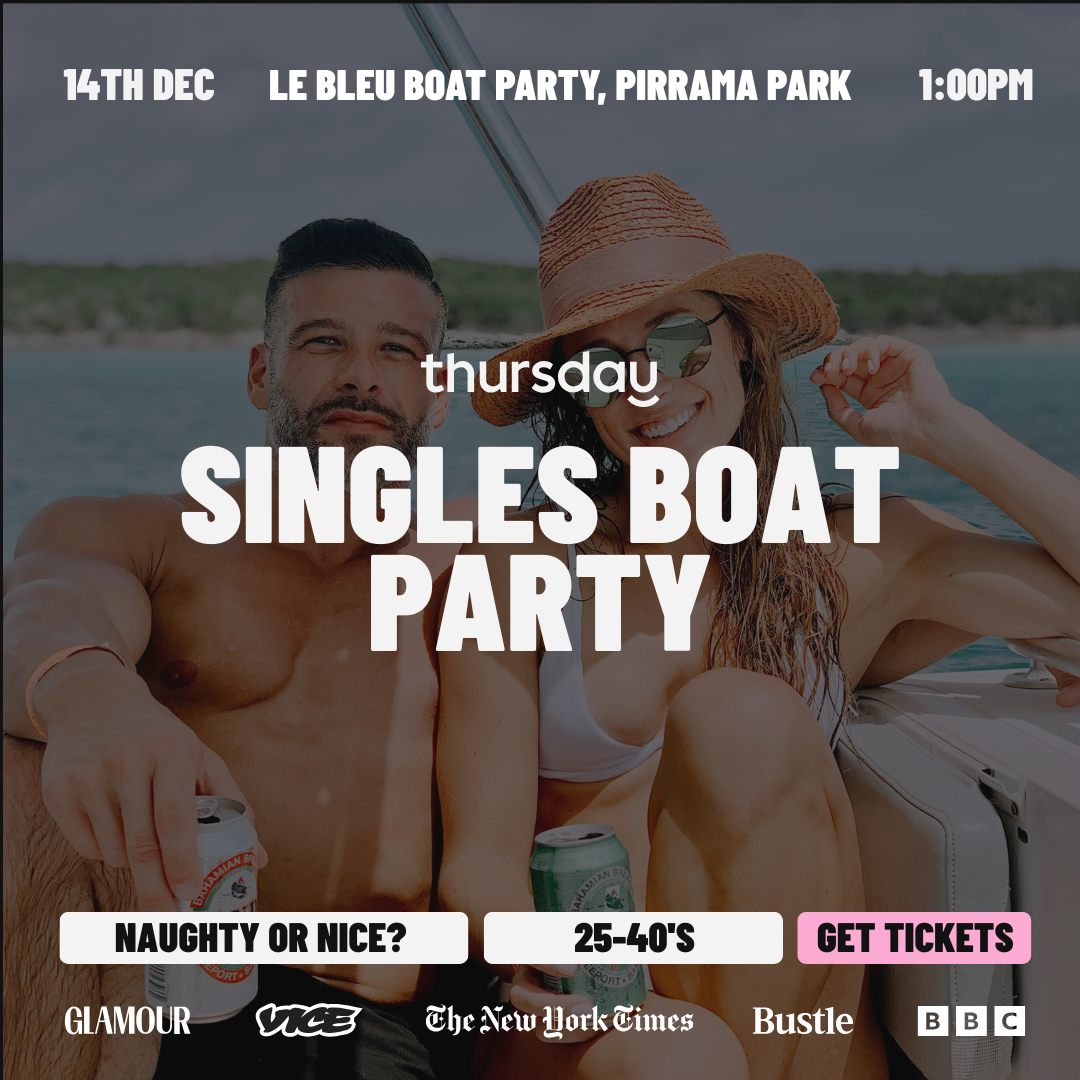 Sunday | Boat Party (25-40) | Sydney Harbour