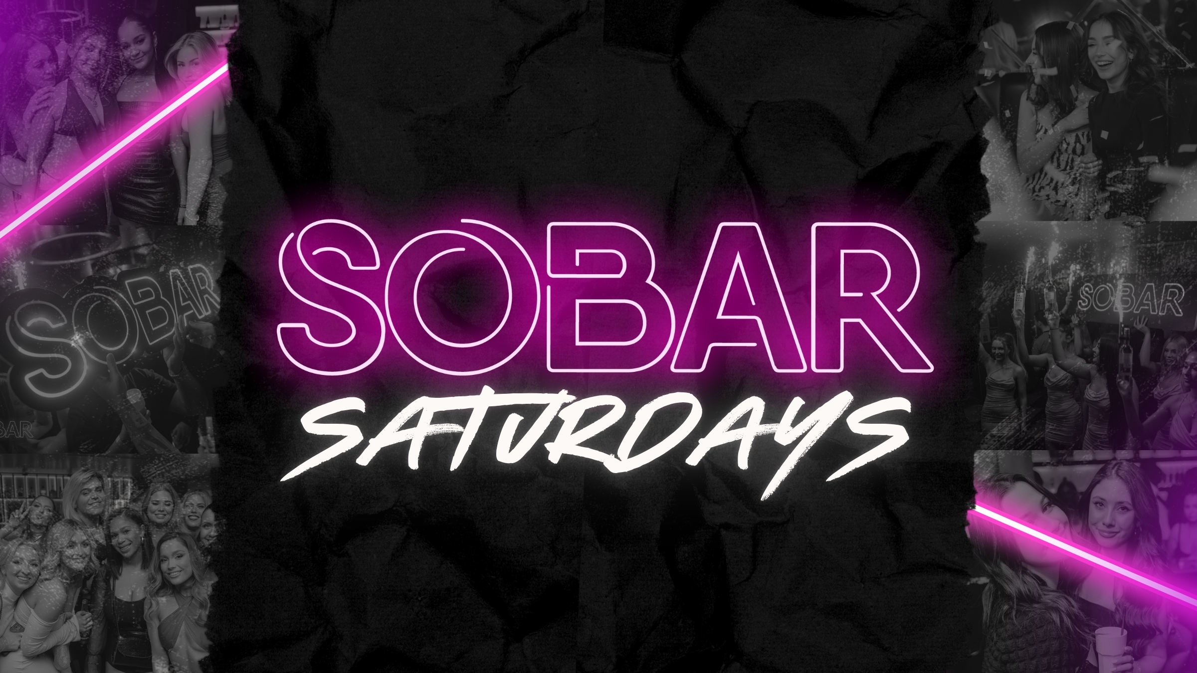 SOBAR SATURDAYS – 2 ROOMS OF RNB – HIP HOP – BASHMENT
