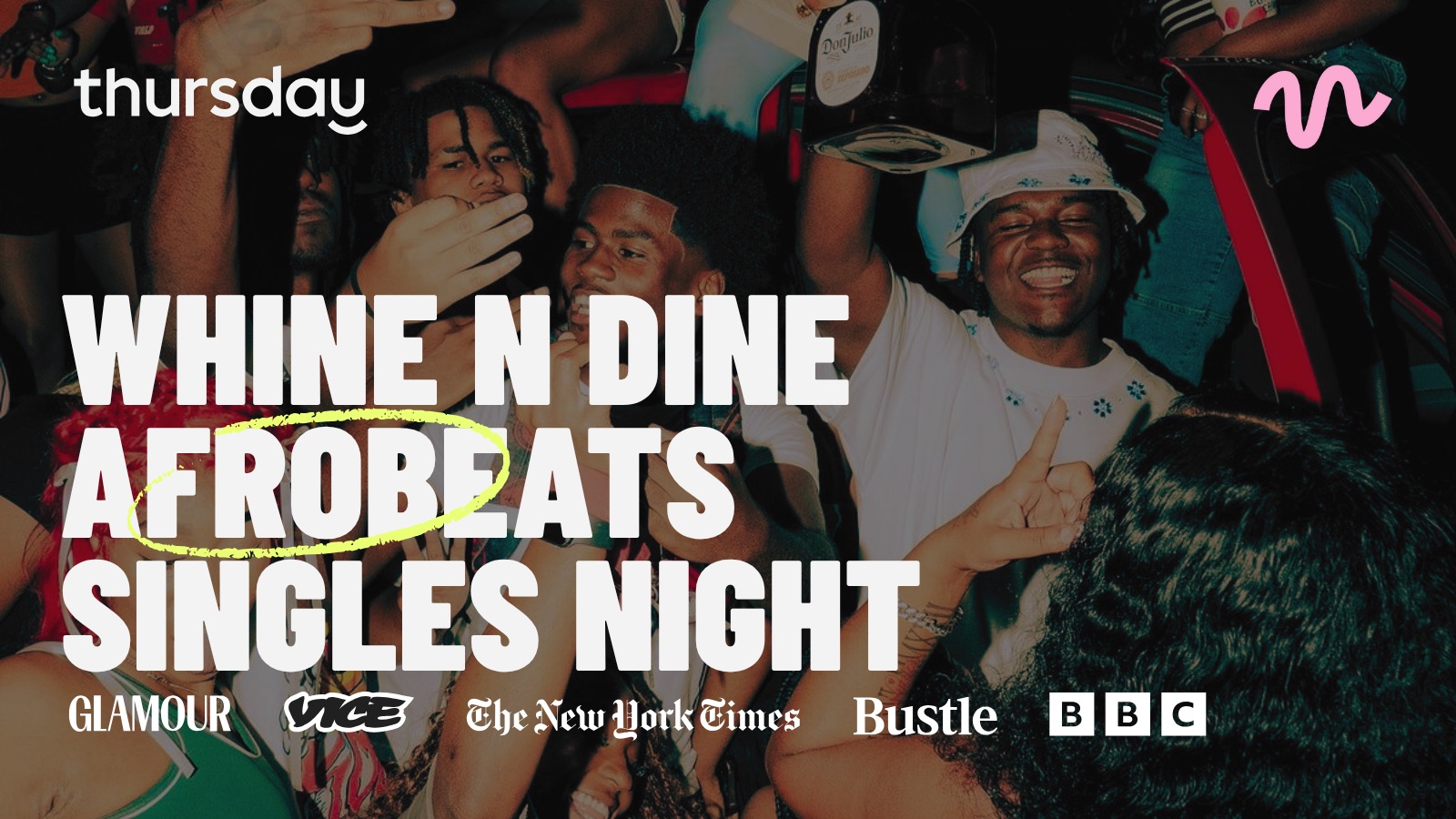 Saturday | Whine n’ Dine Singles Afrobeats Party | Philadelphia