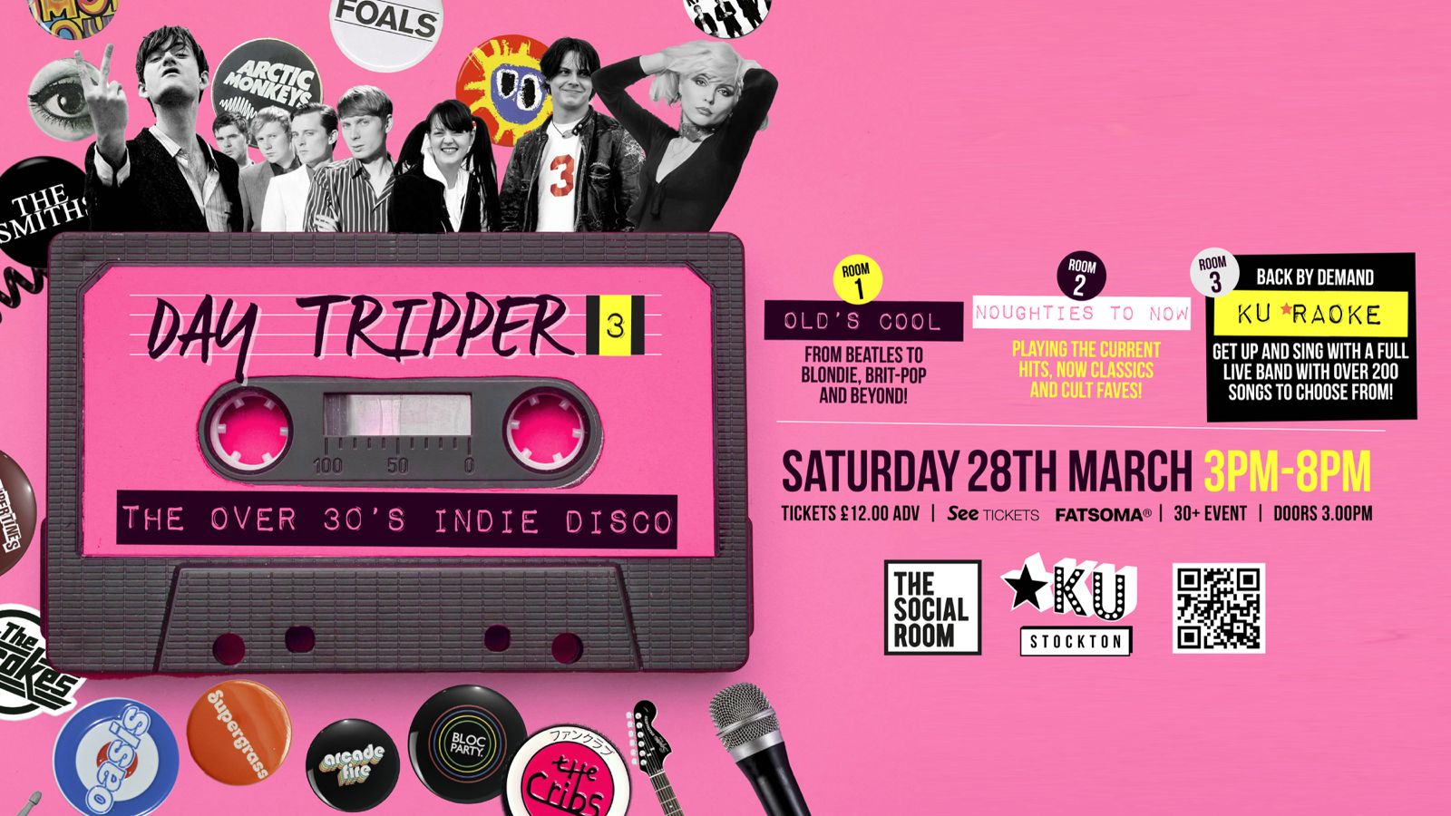 Day Tripper – The Over 30s Indie Disco
