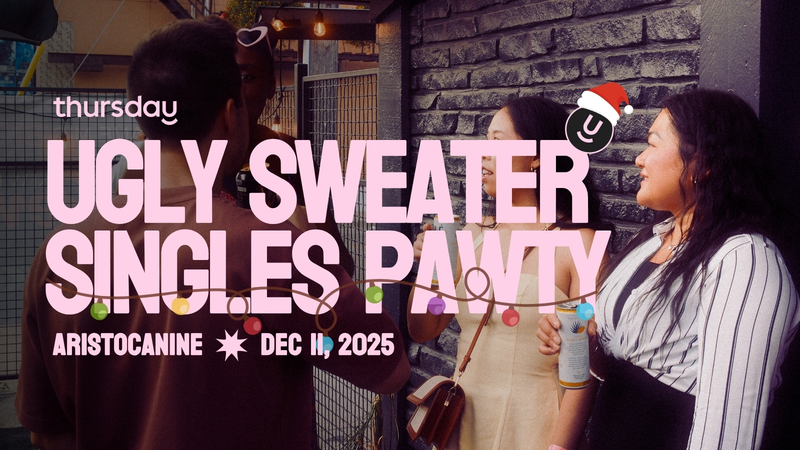 Ugly Sweater Holiday Party at Aristocanine / Revive Karaoke | Thursday Waterloo