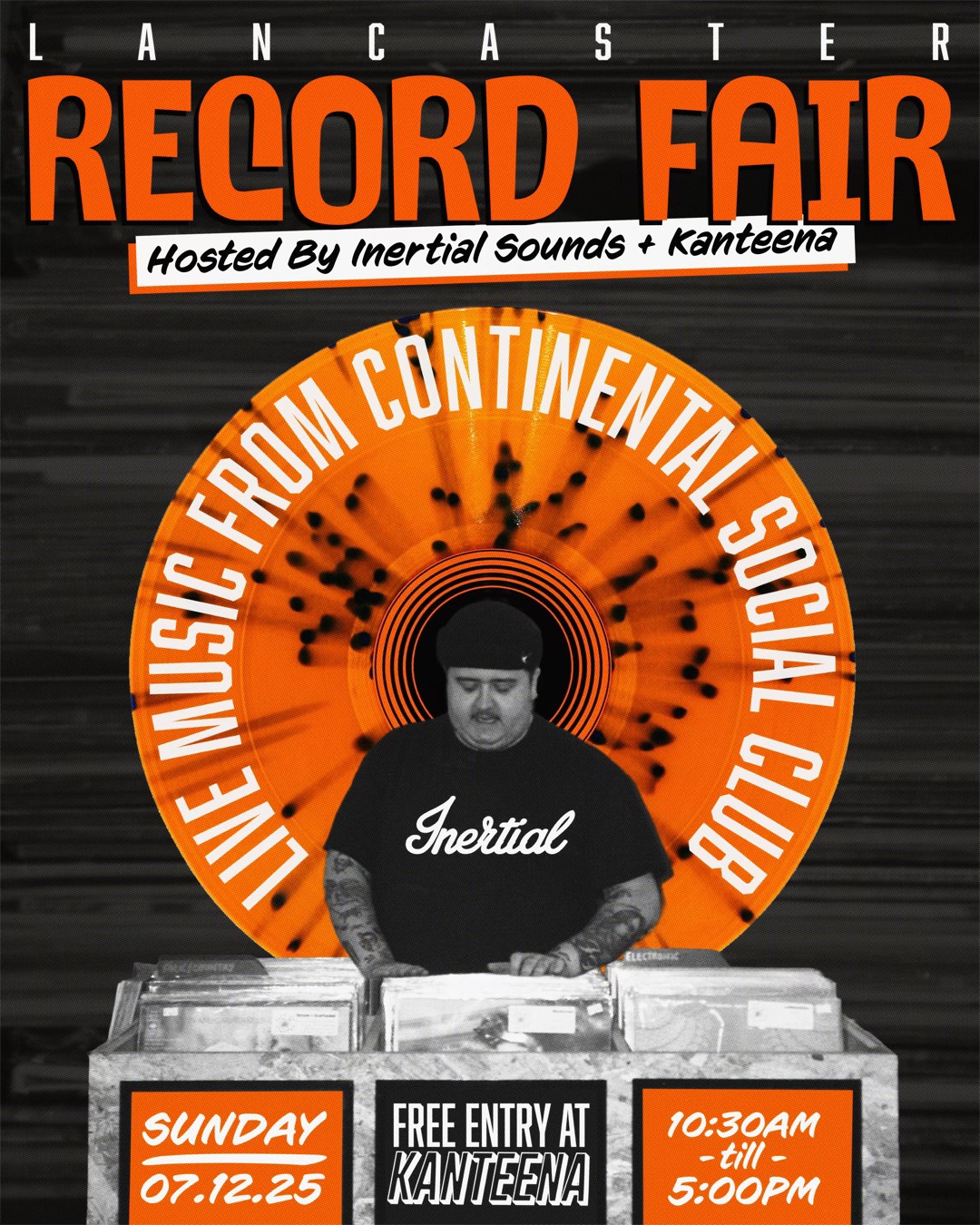 Inertial presents Lancaster Record Fair