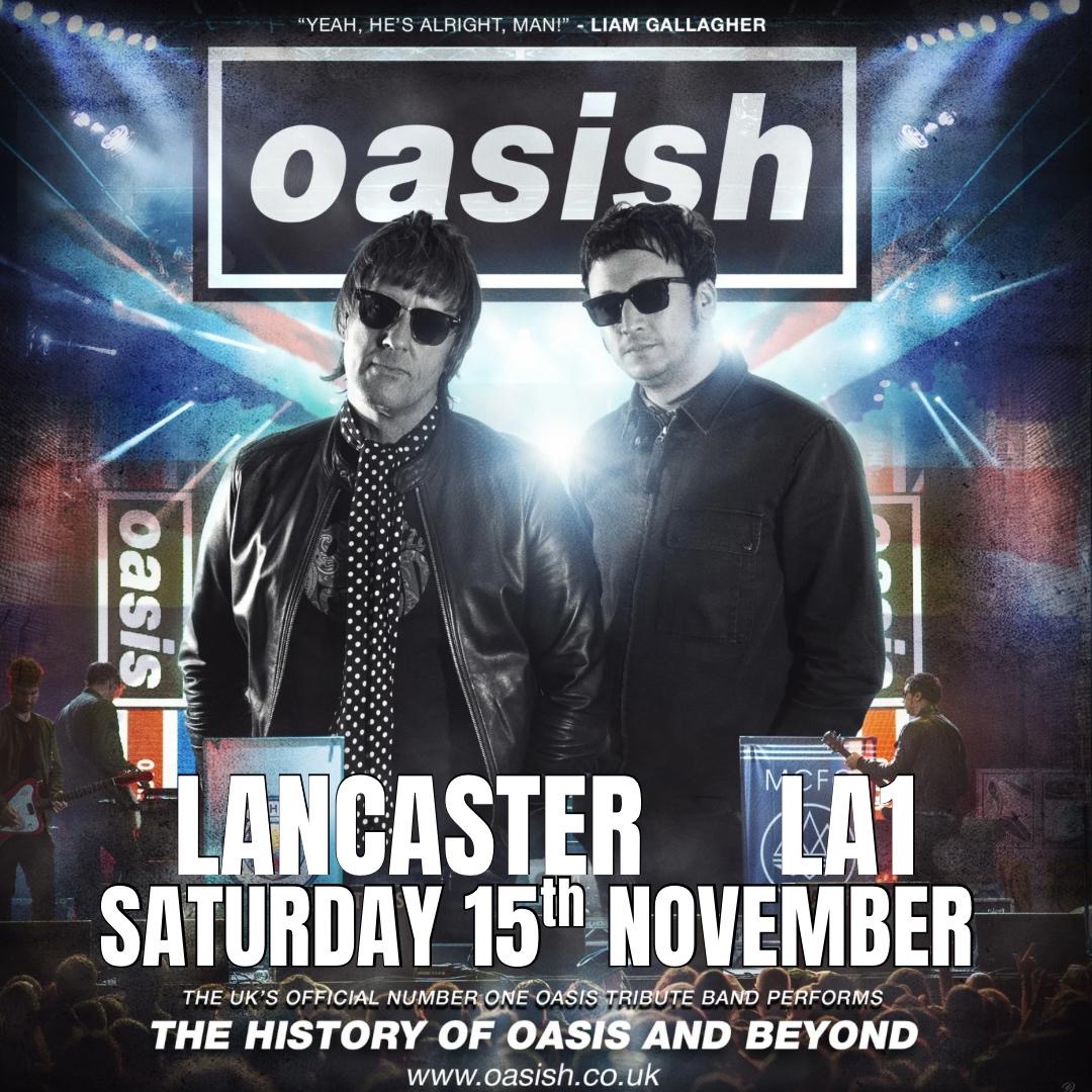 Oasish – Oasis Tribute Act Live | LA1