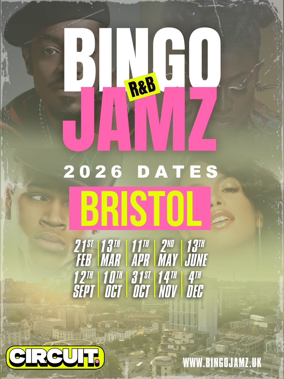 Bingo Jamz Bristol | November 14th 2026