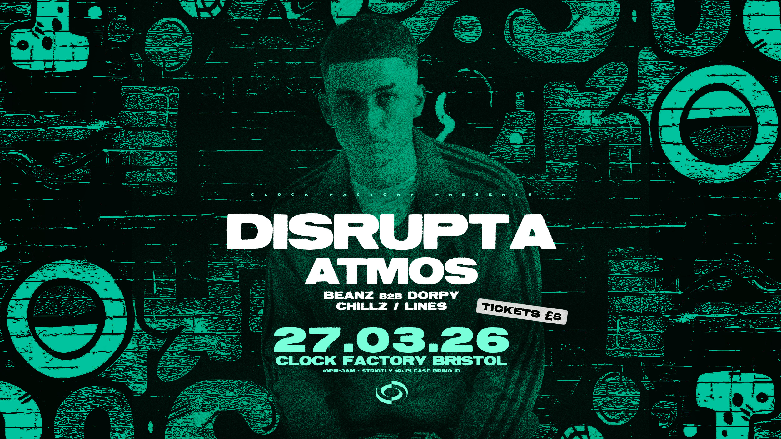 Disrupta, Atmos & More • Bristol