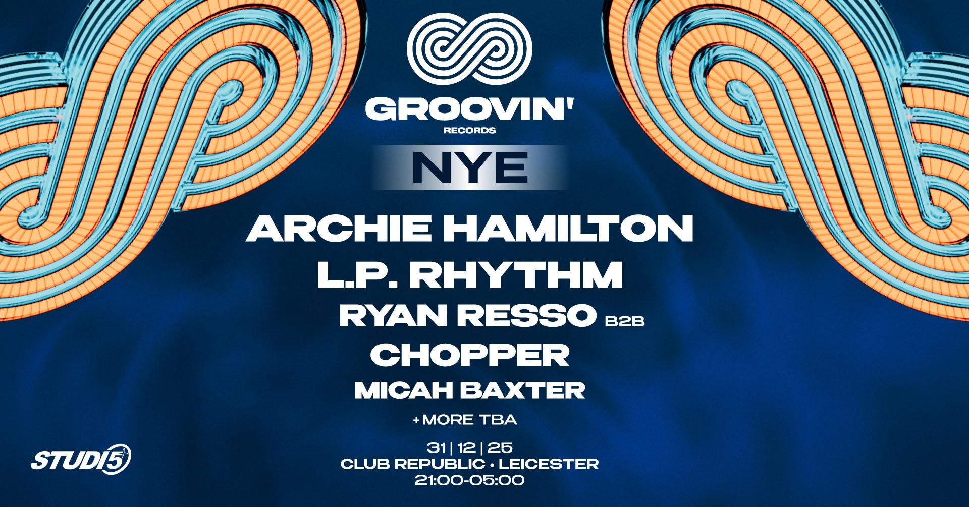 A Groovin NYE – ARCHIE HAMILTON, L.P. RHYTHM & more + Studio 5