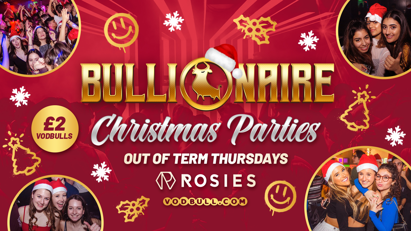 🧡 Bullionaire™️ XMAS Sessions [TONIGHT] 🎄 Thursdays at Rosies by Vodbull 18/12