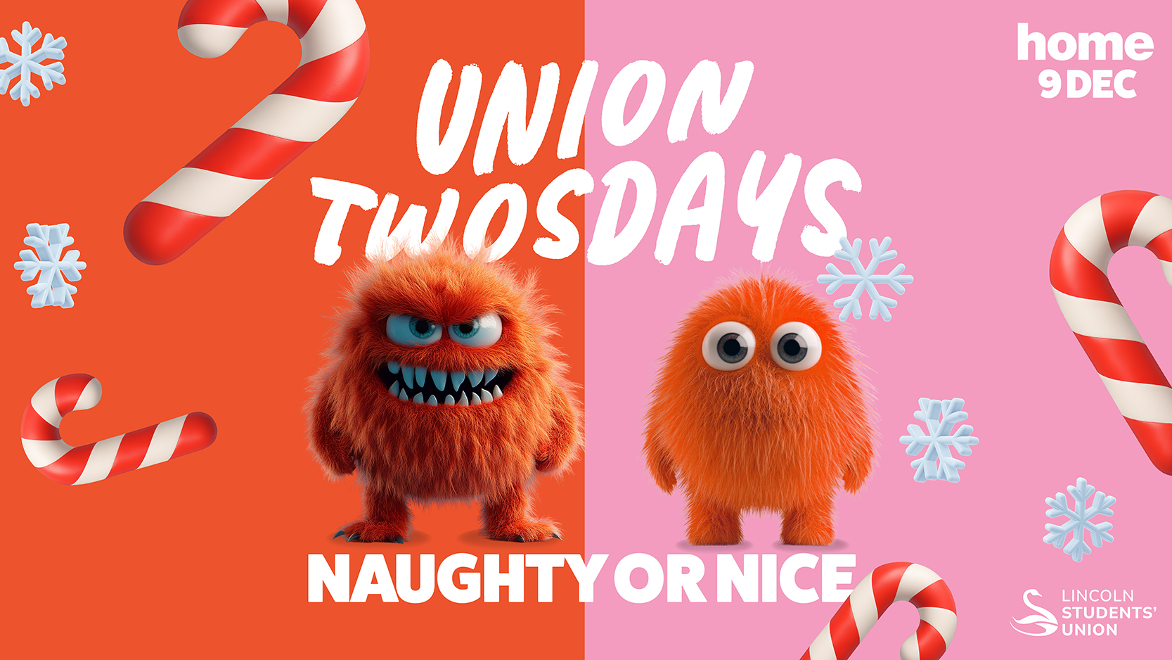 Union Twosdays Presents: Naughty or Nice 😈😇