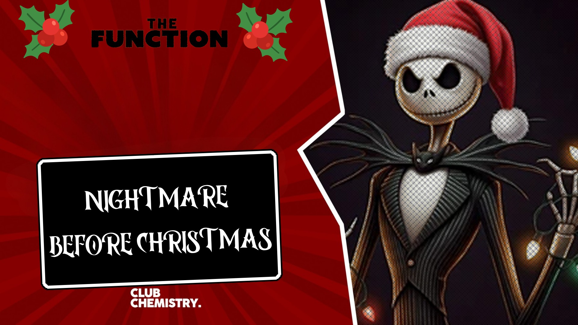 ❄️Nightmare before Christmas ❄️- The Function – Canterbury