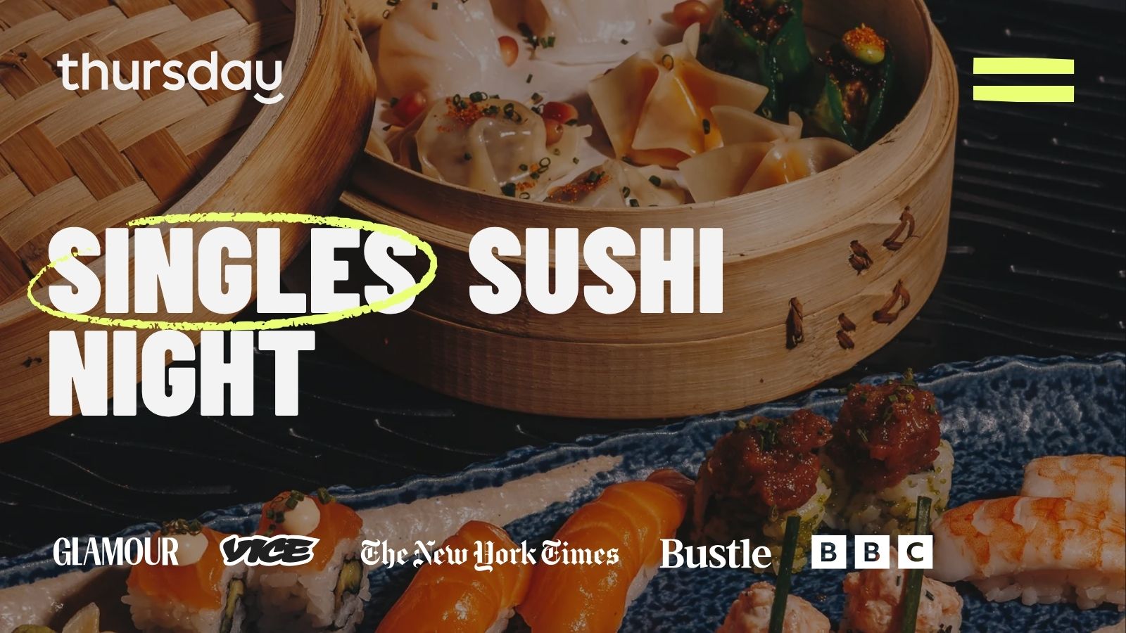 THURSDAY | DINNER PARTY | ASIA ASIA | BUSINESS BAY