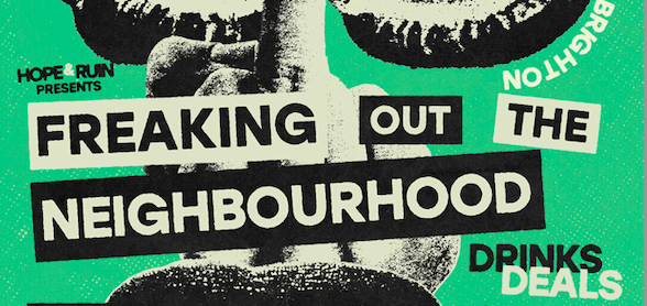 DJ FREAKING OUT THE NEIGHBOURHOOD