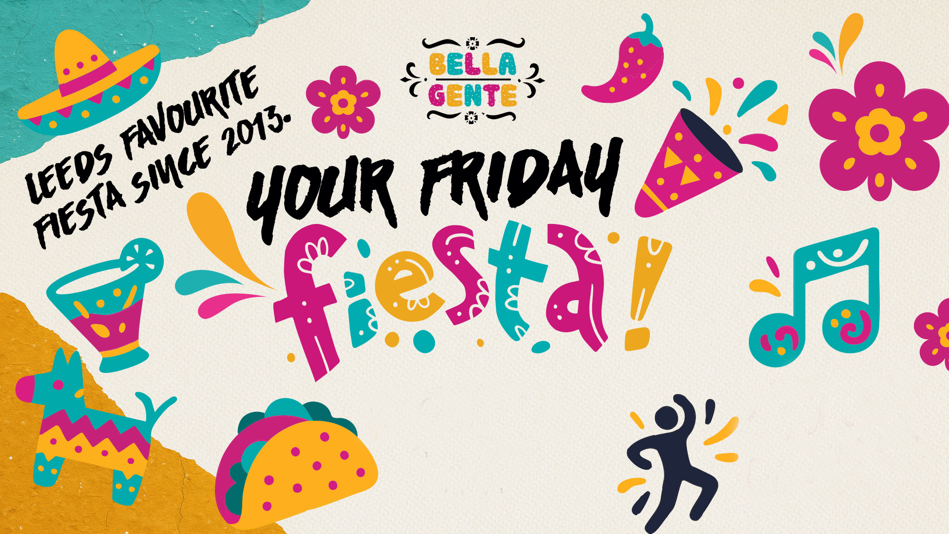 💃 Leeds’ Friday Fiesta x Bella Gente :: Reggaeton vs RnB & Hip Hop