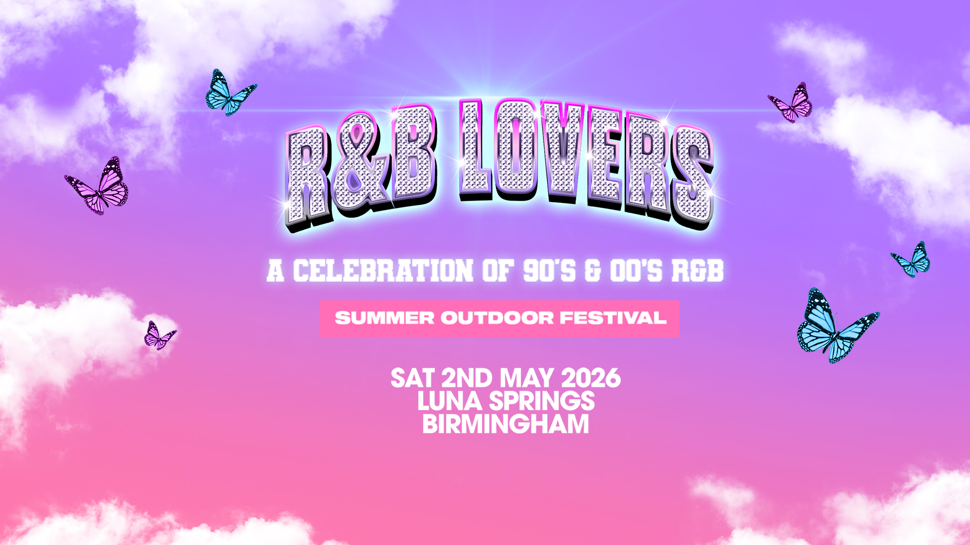 R&B Lovers – Saturday 2nd May – Luna Springs [SOLD OUT!]