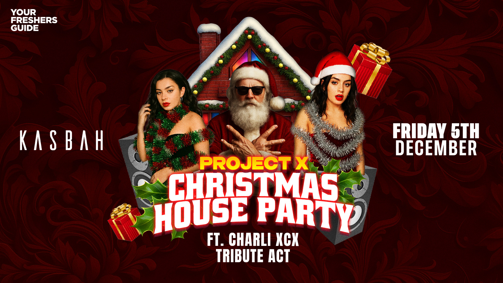 Project X Christmas House Party | Coventry Freshers 2025 – Under 100 Tickets Remaining ⚠️