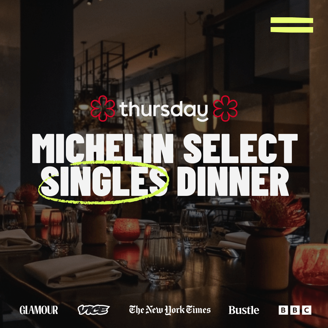Thursday | Michelin Select Singles Dinner (30-45) | Antwerpen