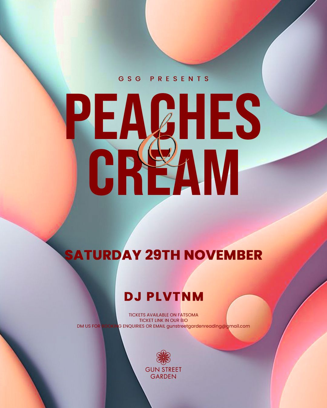 GSG Presents… PEACHES & CREAM 🍑