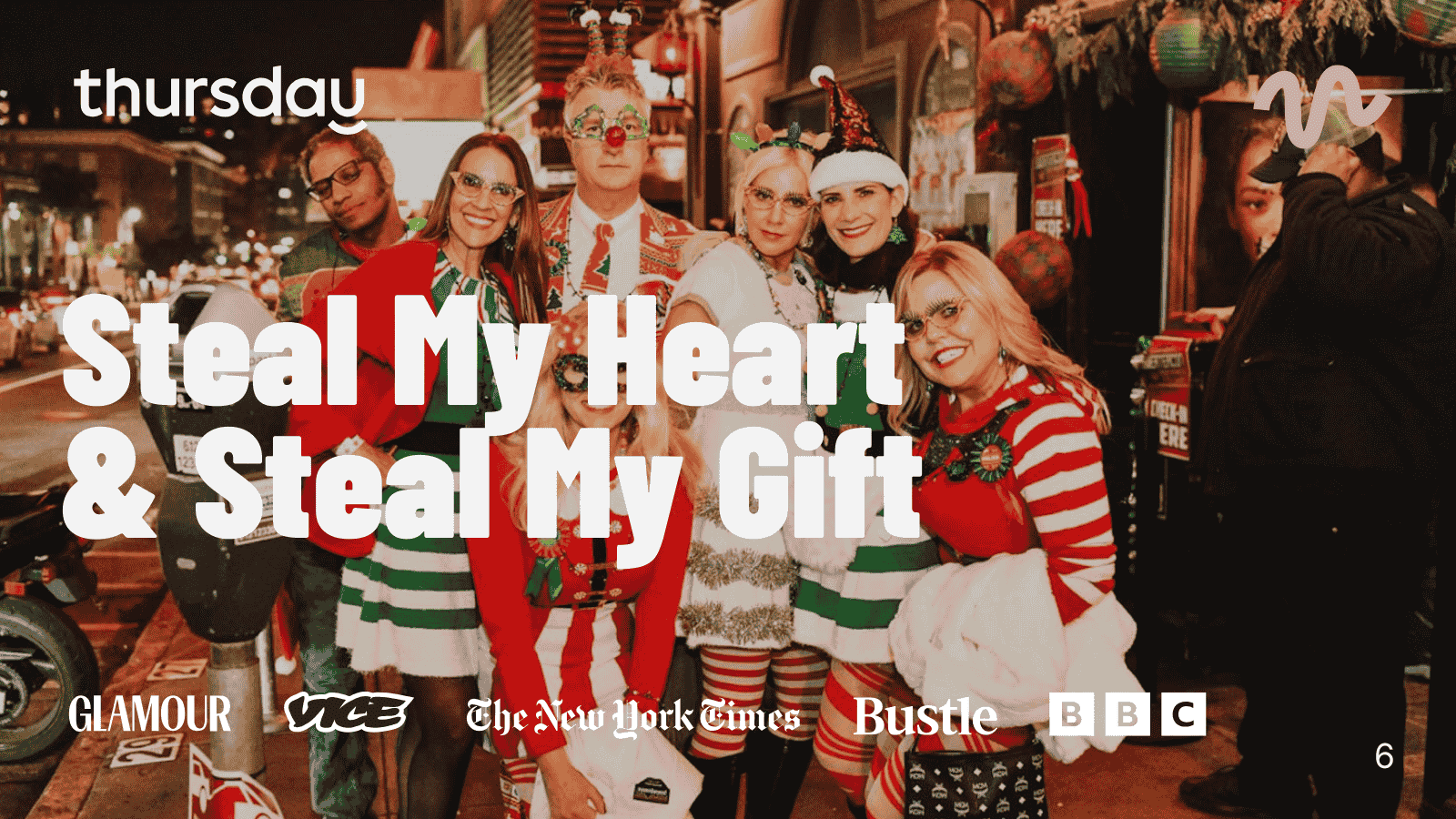 Thursday | Steal My Gift & Steal My Heart | San Carlos