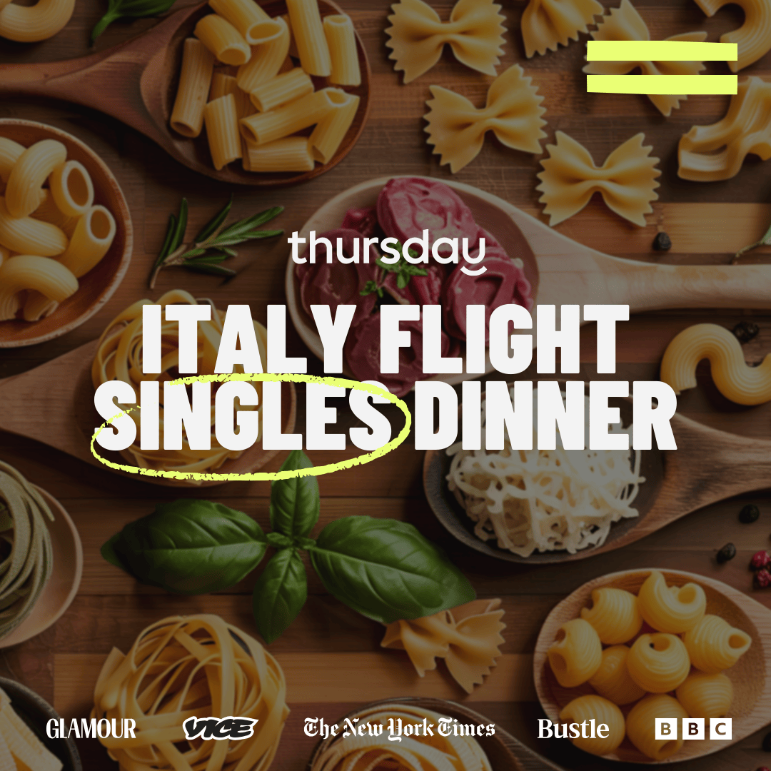 Wednesday |  Italy Flight Singles Dinner (30-40) | Magnificent Mile