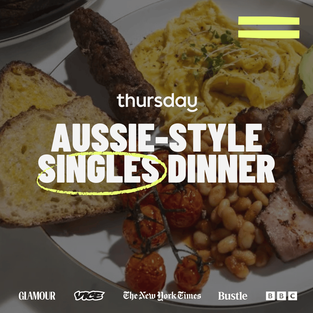 Wednesday |  Aussie-Style Singles Dinner (24-34) | Magnificent Mile