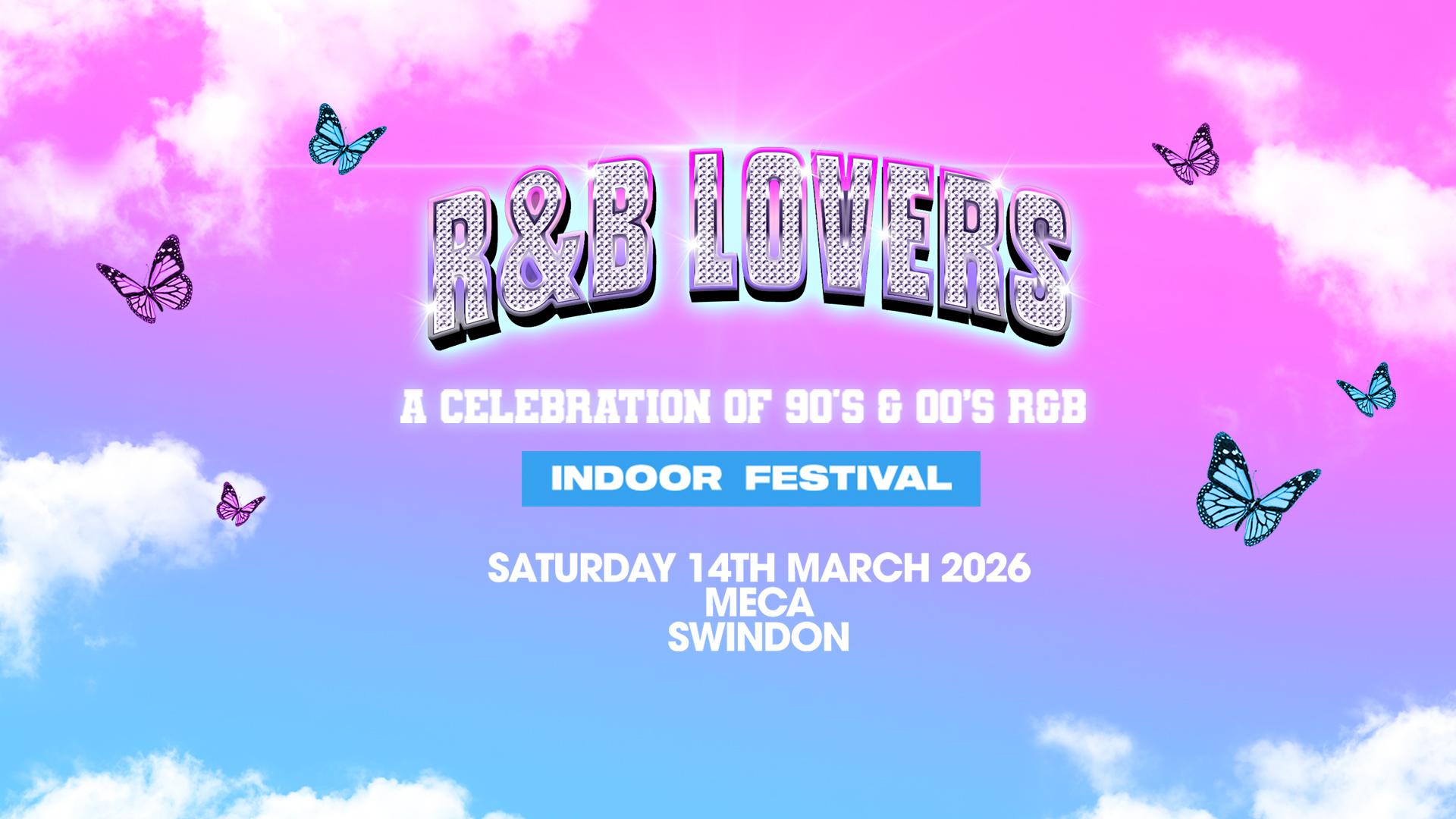 R&B Lovers – Saturday 14th March – Meca Swindon [TICKETS SELLING FAST!]