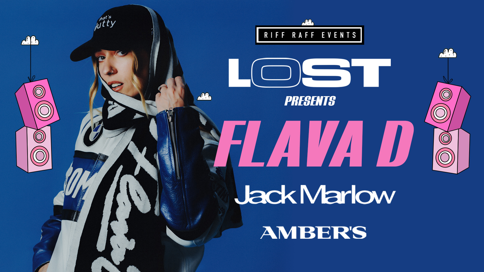 LOST THURSDAYS presents HUGE SPECIAL GUEST FLAVA D 🔊 @ AMBERS 🧃