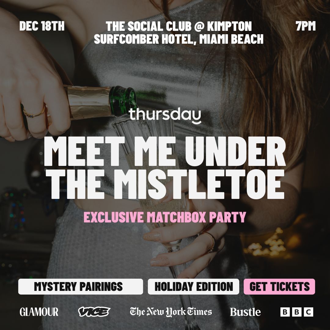 Thursday | Exclusive Matchbox Party Holiday Special 🎄 The Social Club @ Kimpton Surfcomber Hotel | Miami Beach