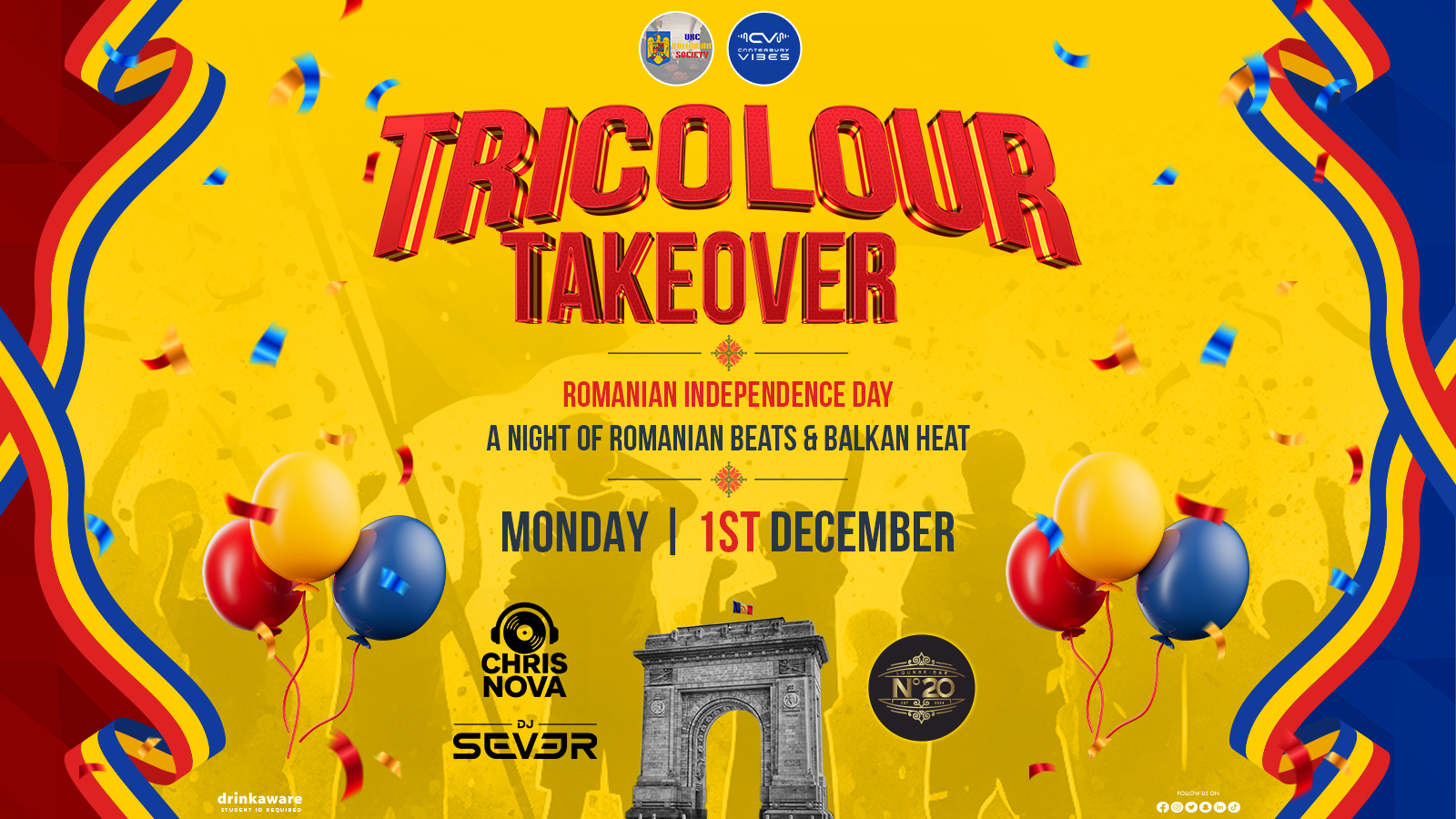 🇷🇴 ROMANIAN INDEPENDENCE DAY PARTY