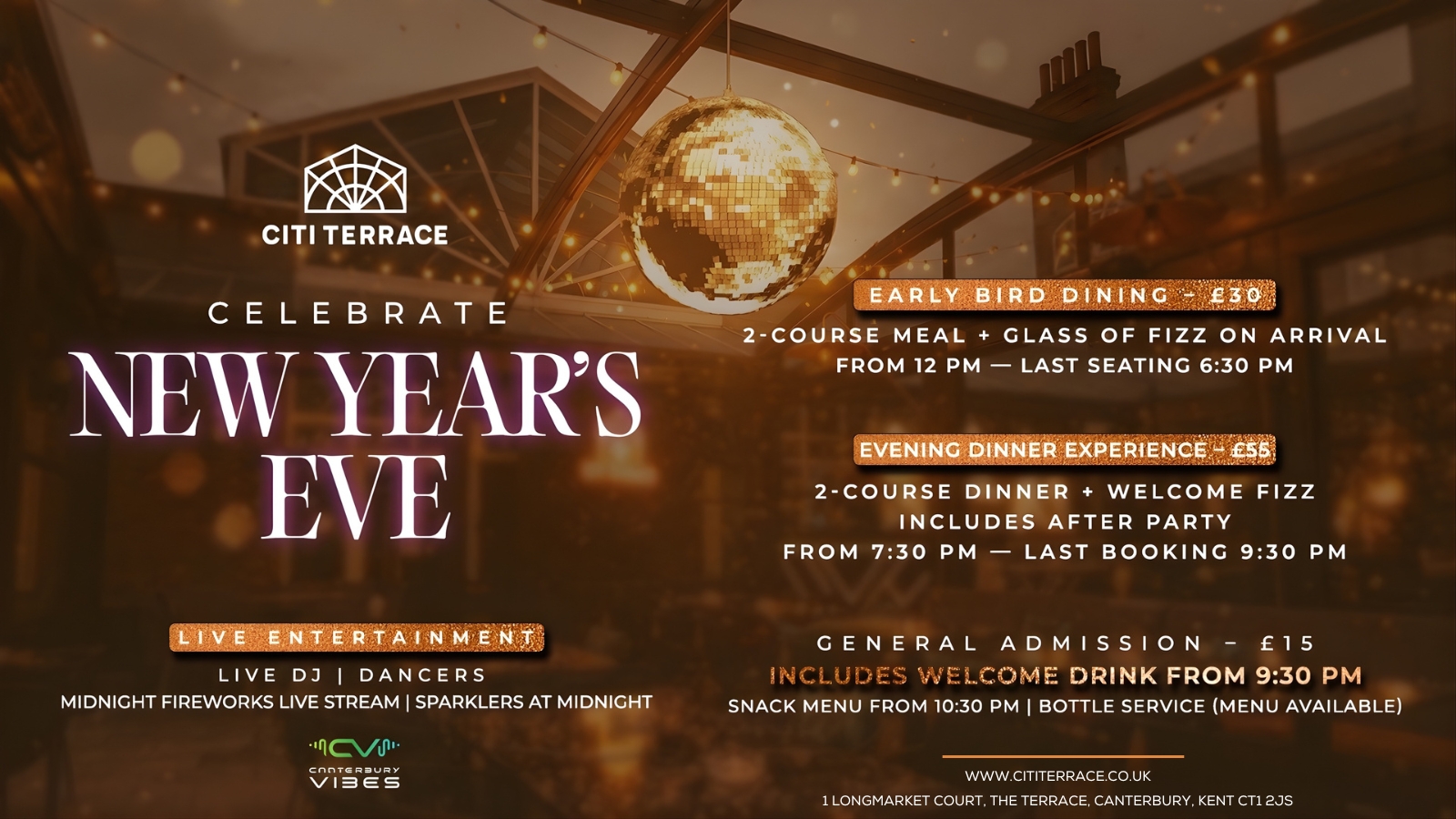 New Year’s Eve Party 🎉 – SOLD OUT!