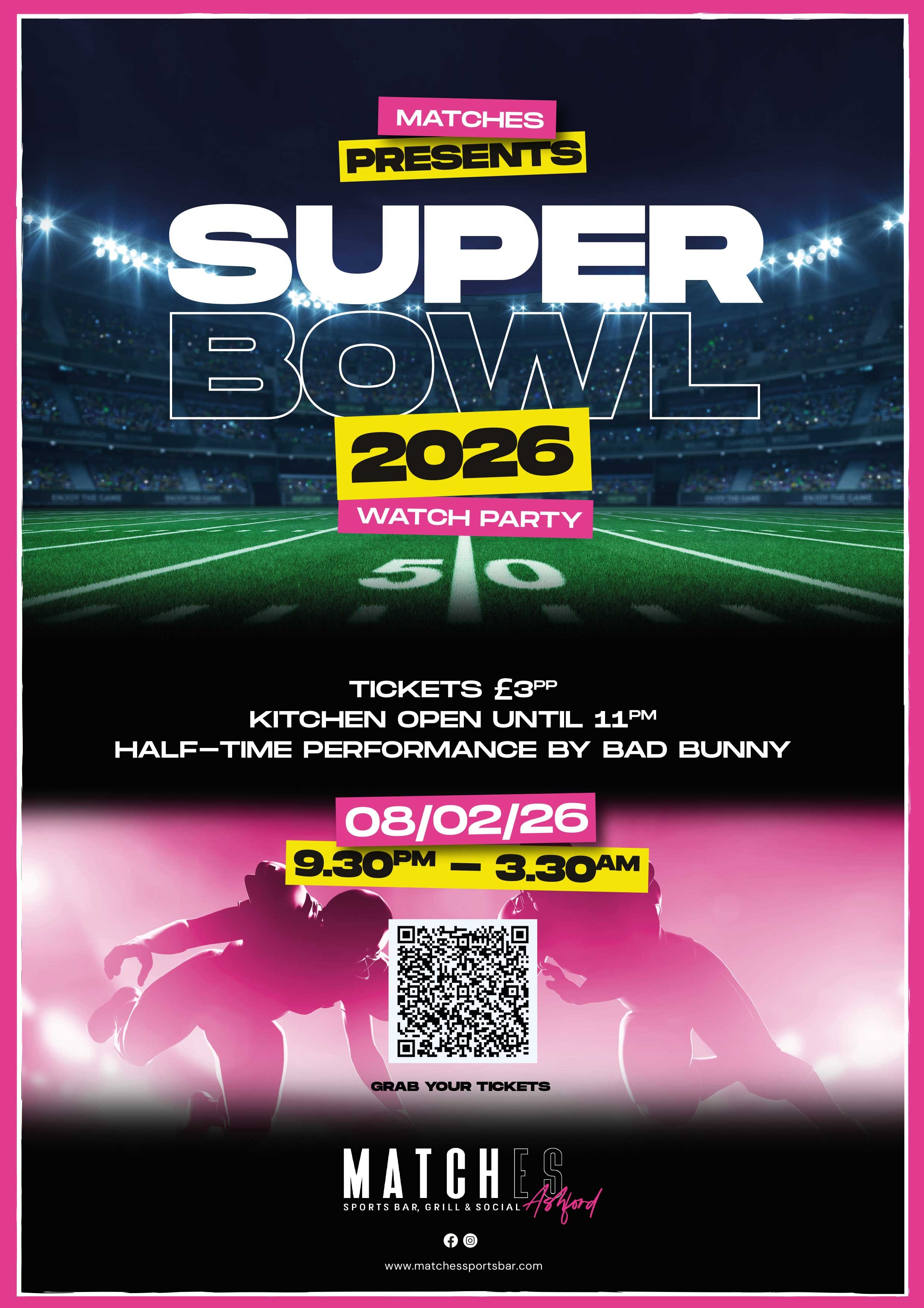その他 Superbowl party at  2/10(Mon)am. Super Bowl LX Party Feb-8 - Jimmys Famous Seafood