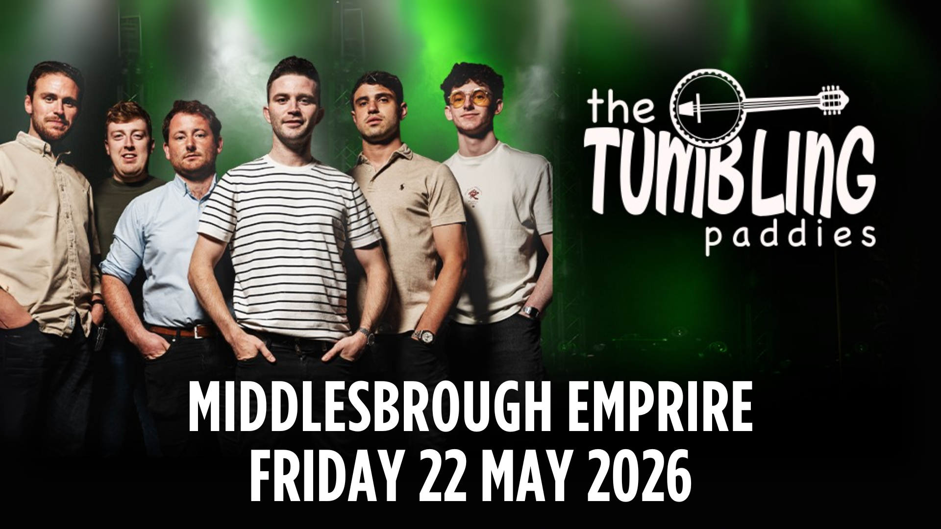 The Tumbling Paddies – EVENT CANCELLED!