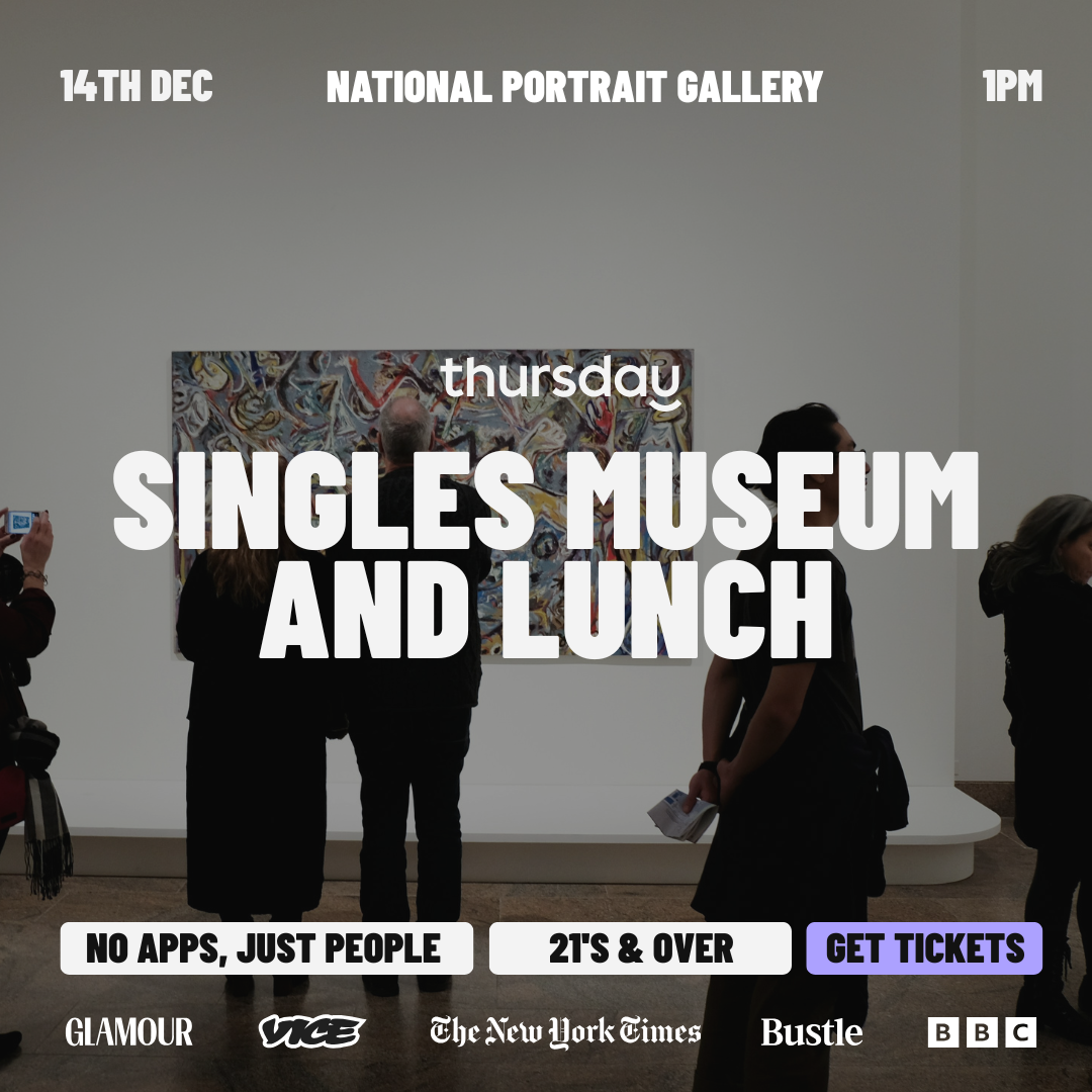Sunday | Singles Museum Walk and Lunch! | National Portrait Gallery