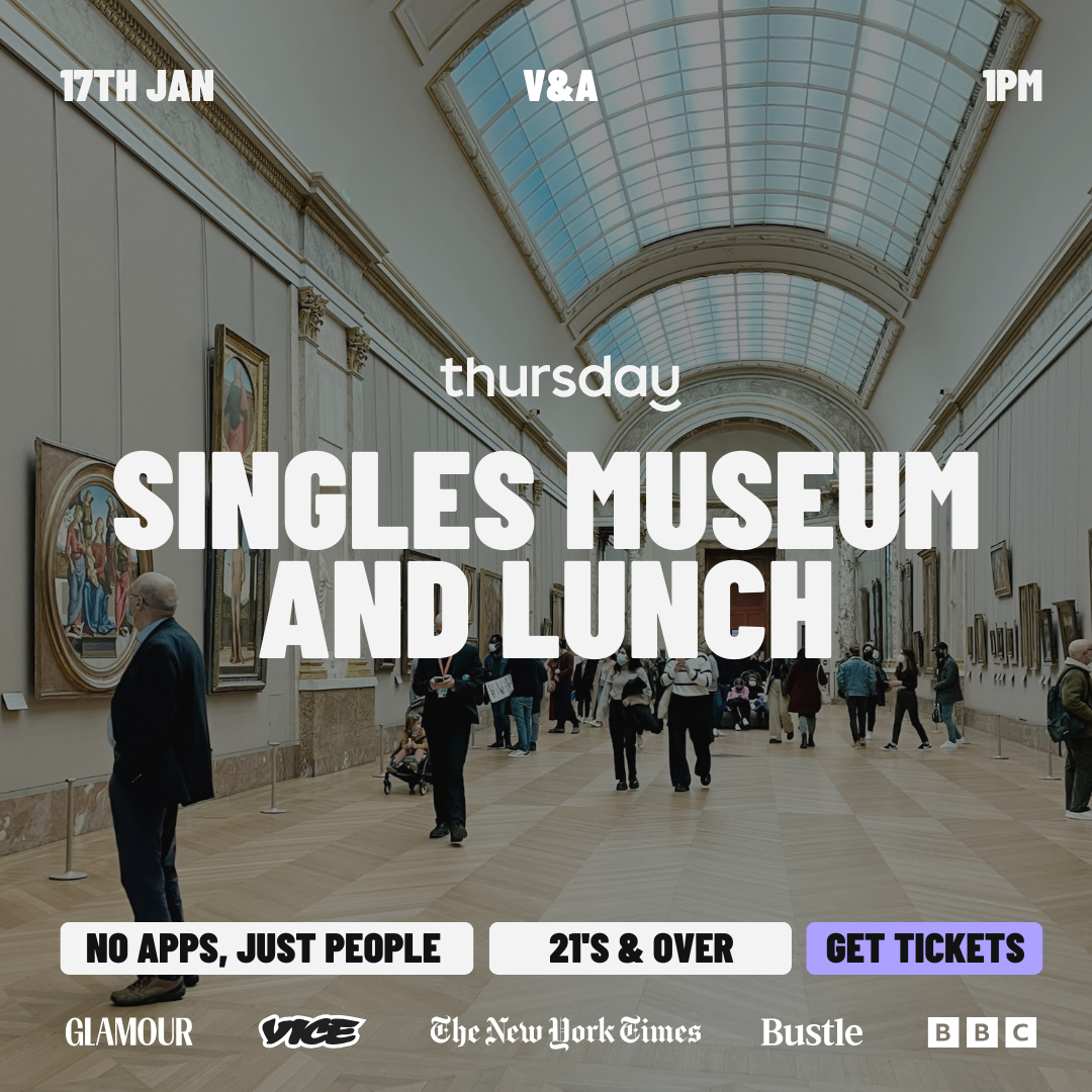 Saturday | Singles Museum Walk and Lunch! | V&A