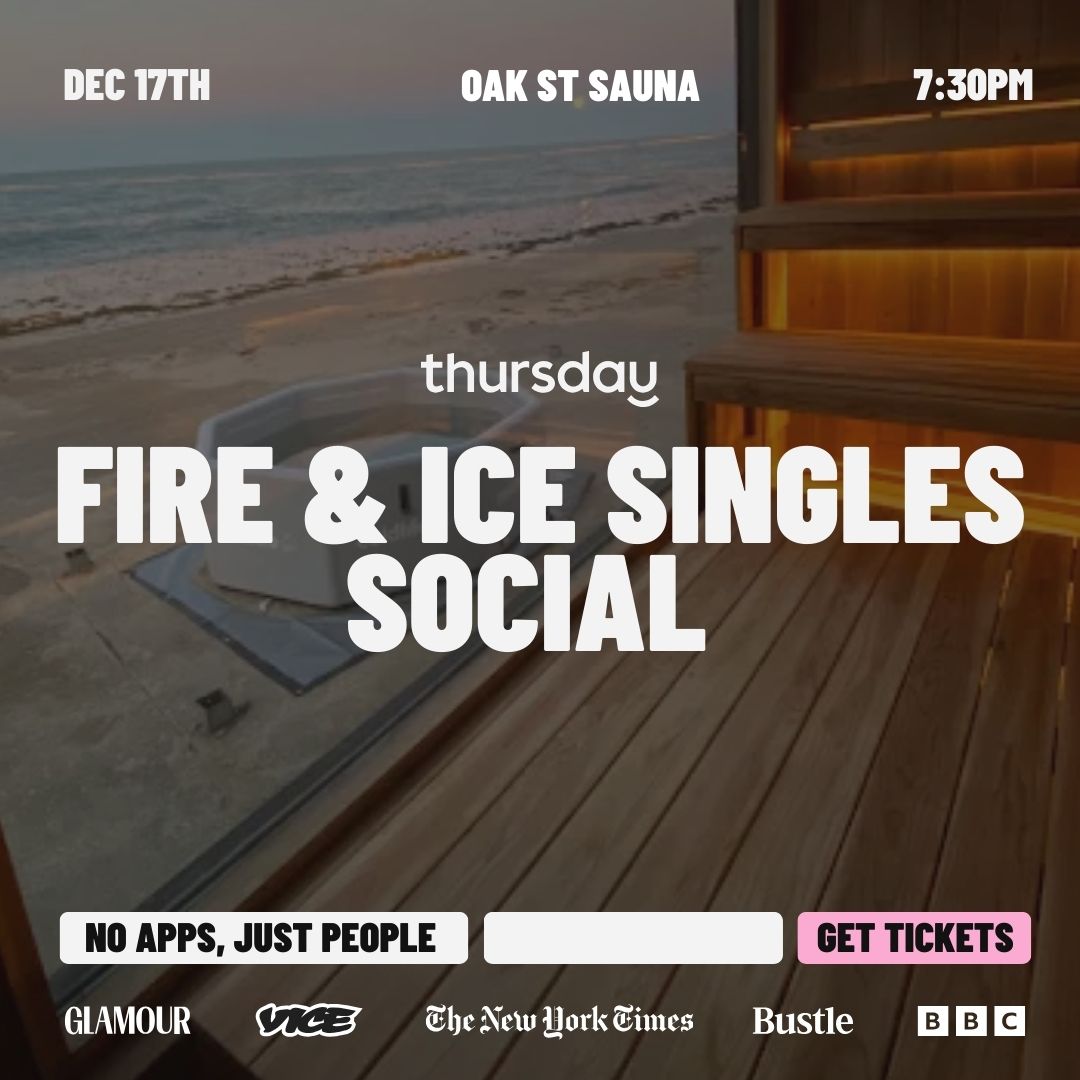 Wednesday | Sauna / Cold Plunge Singles Social | Oak St Beach