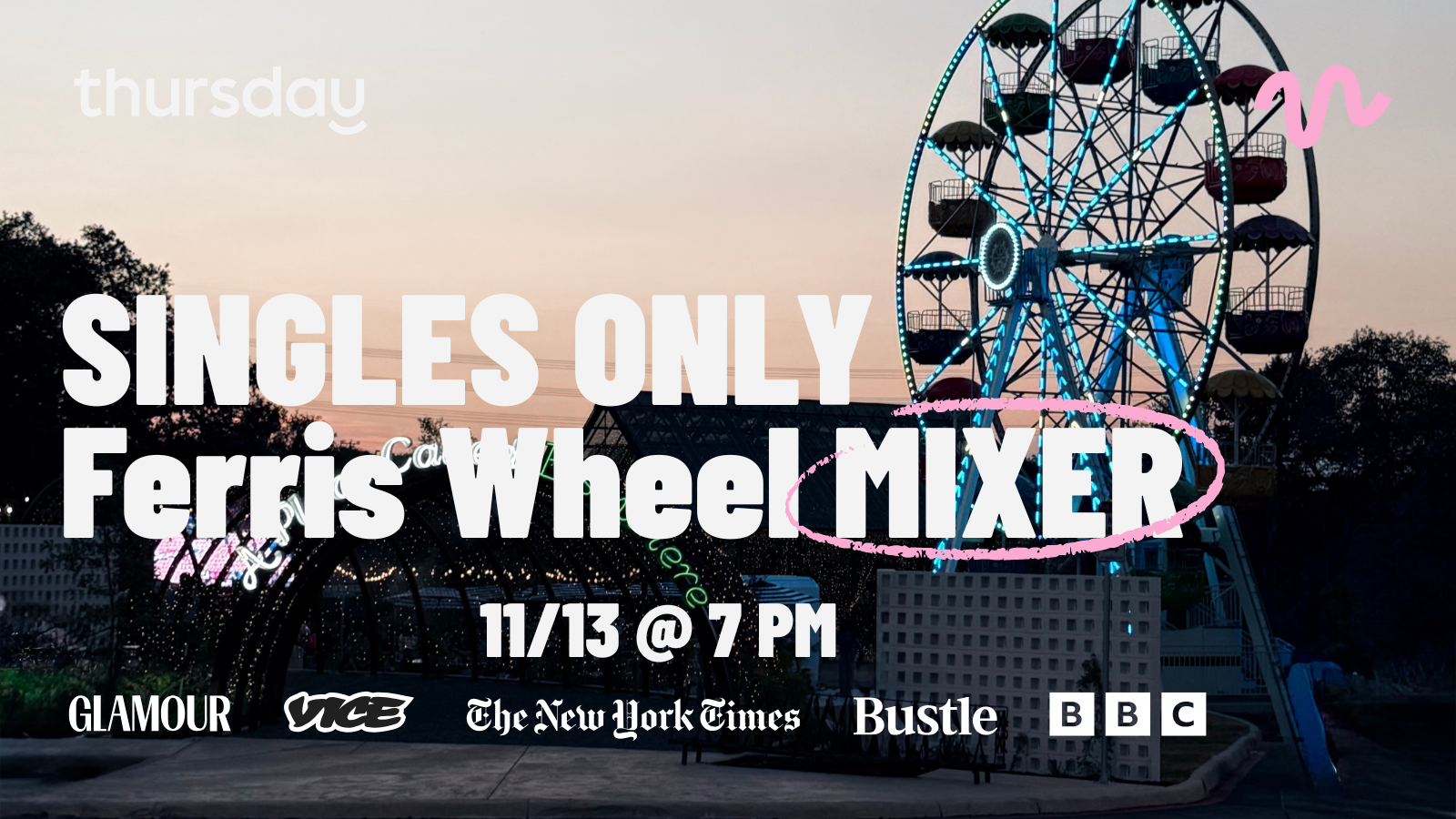 Thursday | Single AF Social (21+) | LAUNCH PARTY | Elsewhere Too