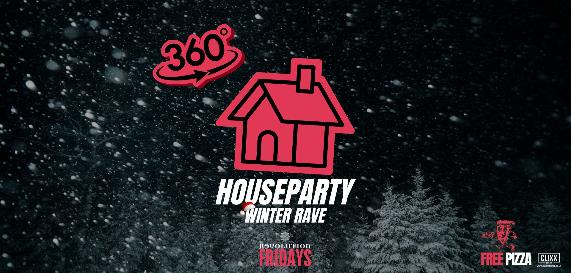 Houseparty 😈 360 Winter Rave