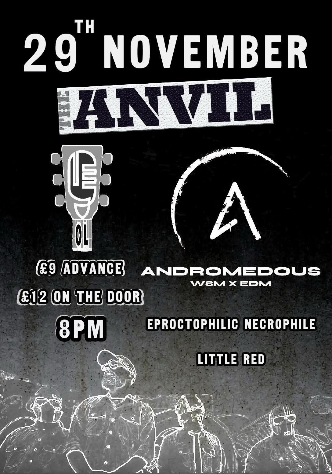 Orginiality Live: Andromedous plus guests