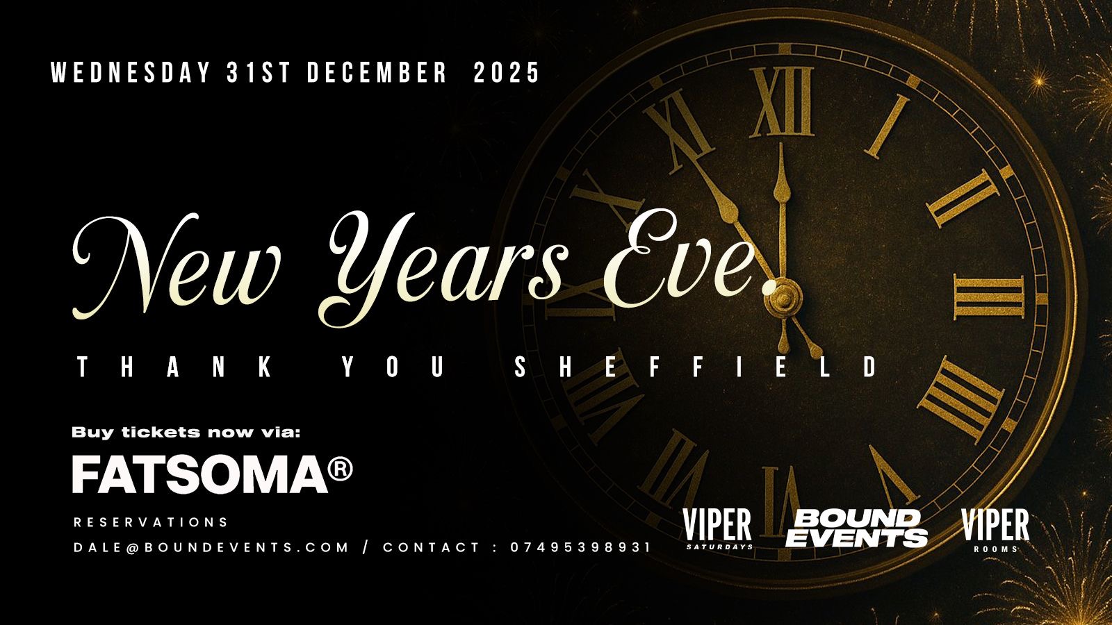 Viper Rooms – New Years Eve 2026 – Bound Events