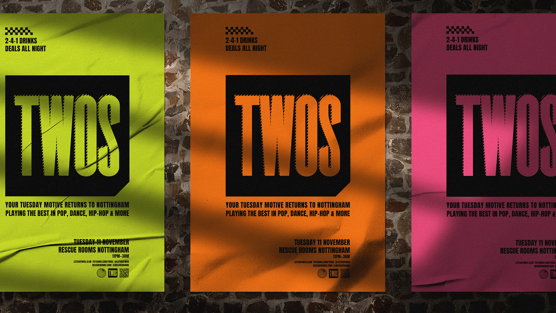 TWOS ✌️ Tuesdays at Rescue Rooms