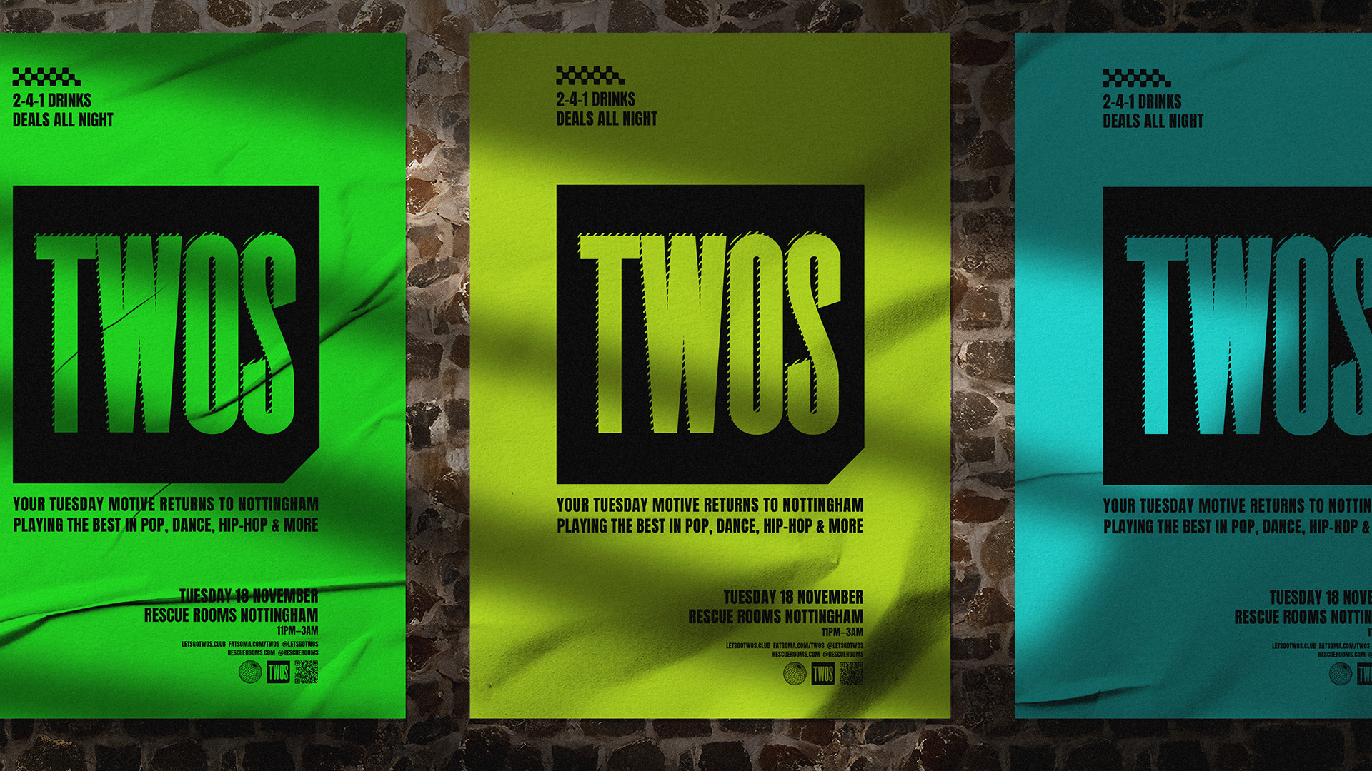 TWOS ✌️ Tuesdays at Rescue Rooms