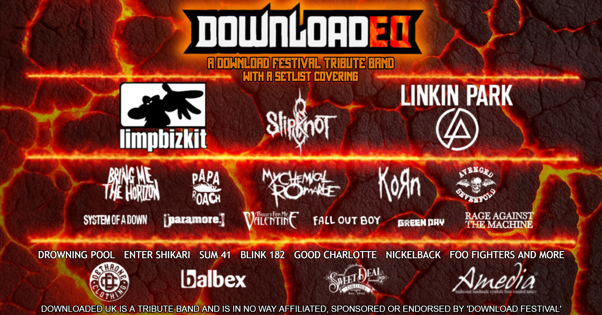 Downloaded – Download Festival tribute | Lancaster