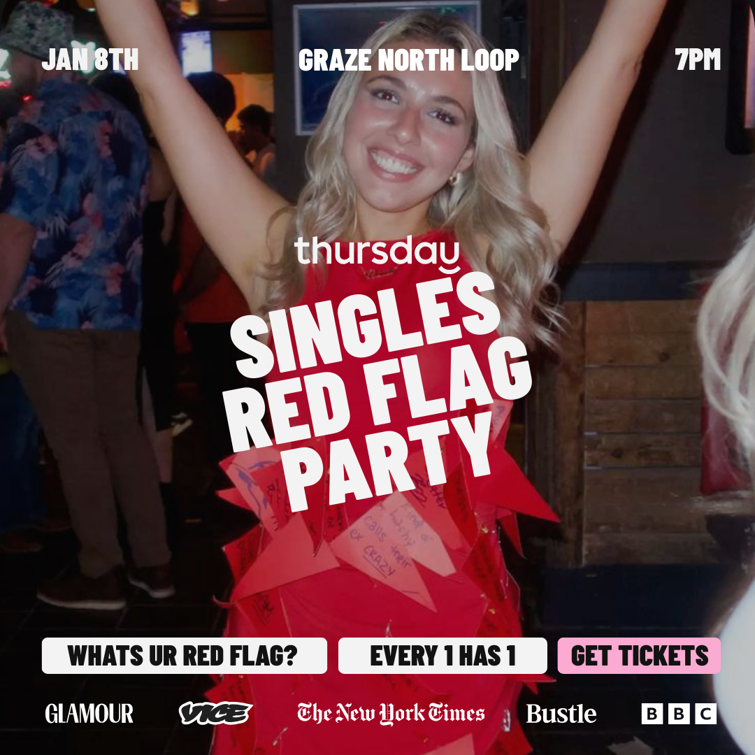 THURSDAY  | 🚩RED FLAG PARTY  | whats ur red flag 👀  | 📍GRAZE MINNEAPOLIS