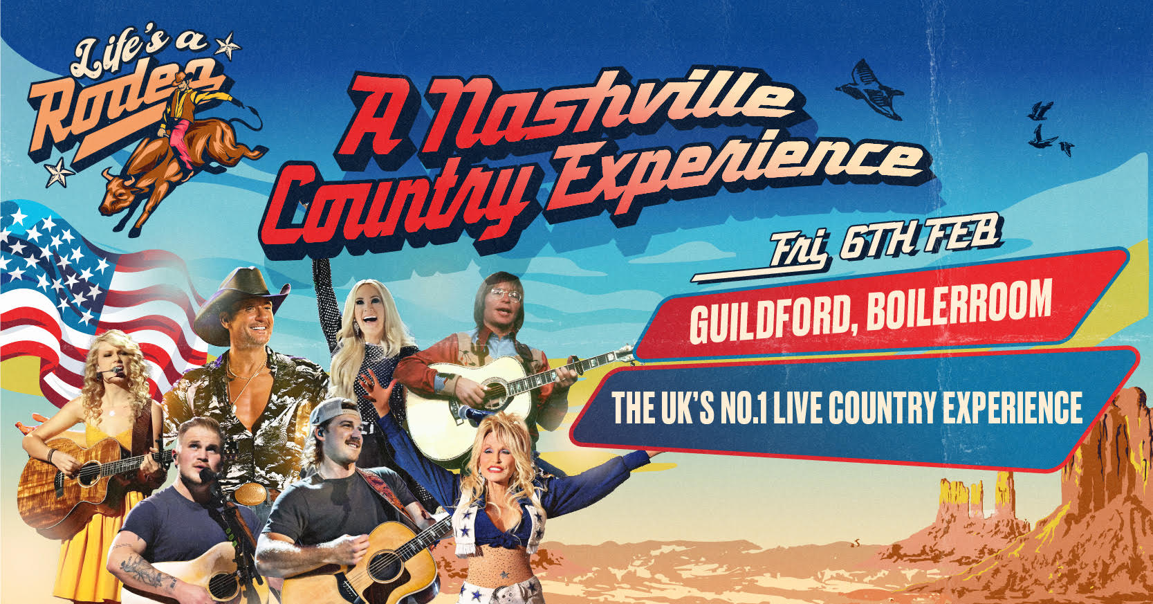 Guildford: A Nashville Country Music Experience – SOLD OUT