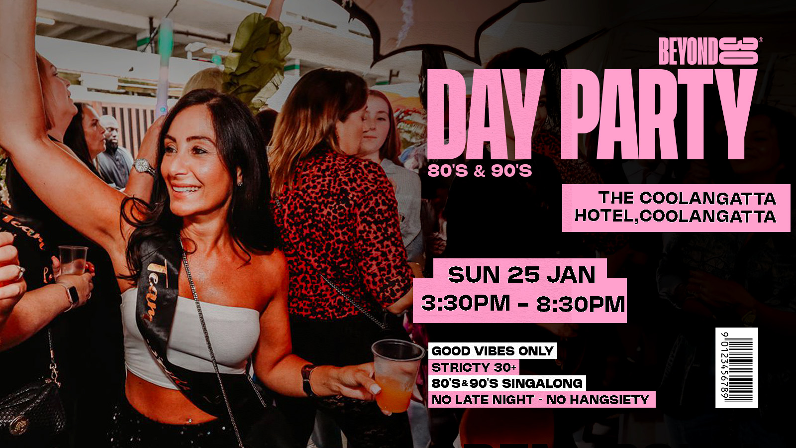 80s & 90s Over 30s Daytime Clubbing – COOLANGATTA🕺🏽