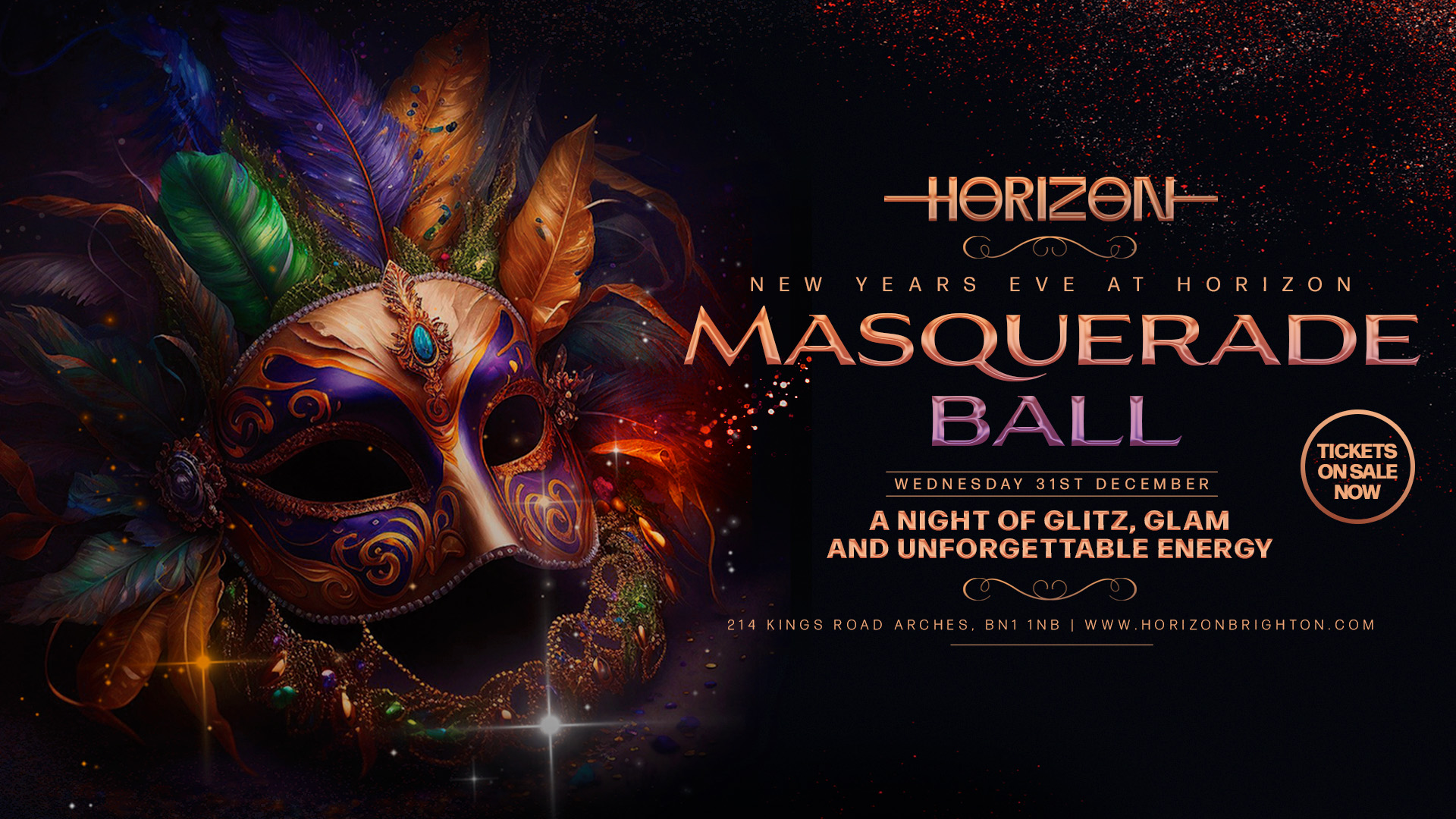 New Year’s Eve at Horizon | The Masquerade Ball