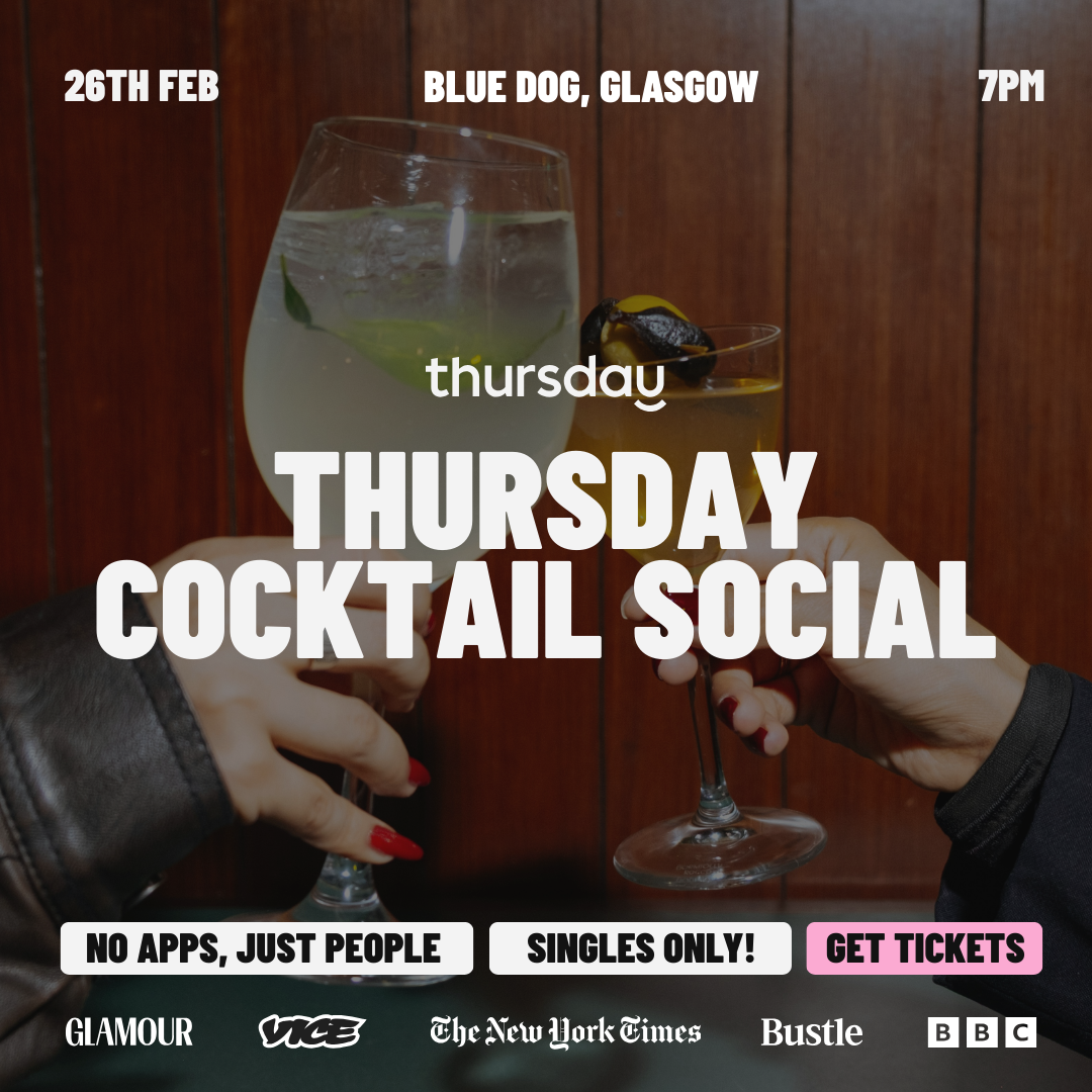 Thursday | Blue Dog Cocktail Social UNDER 35’s | Glasgow