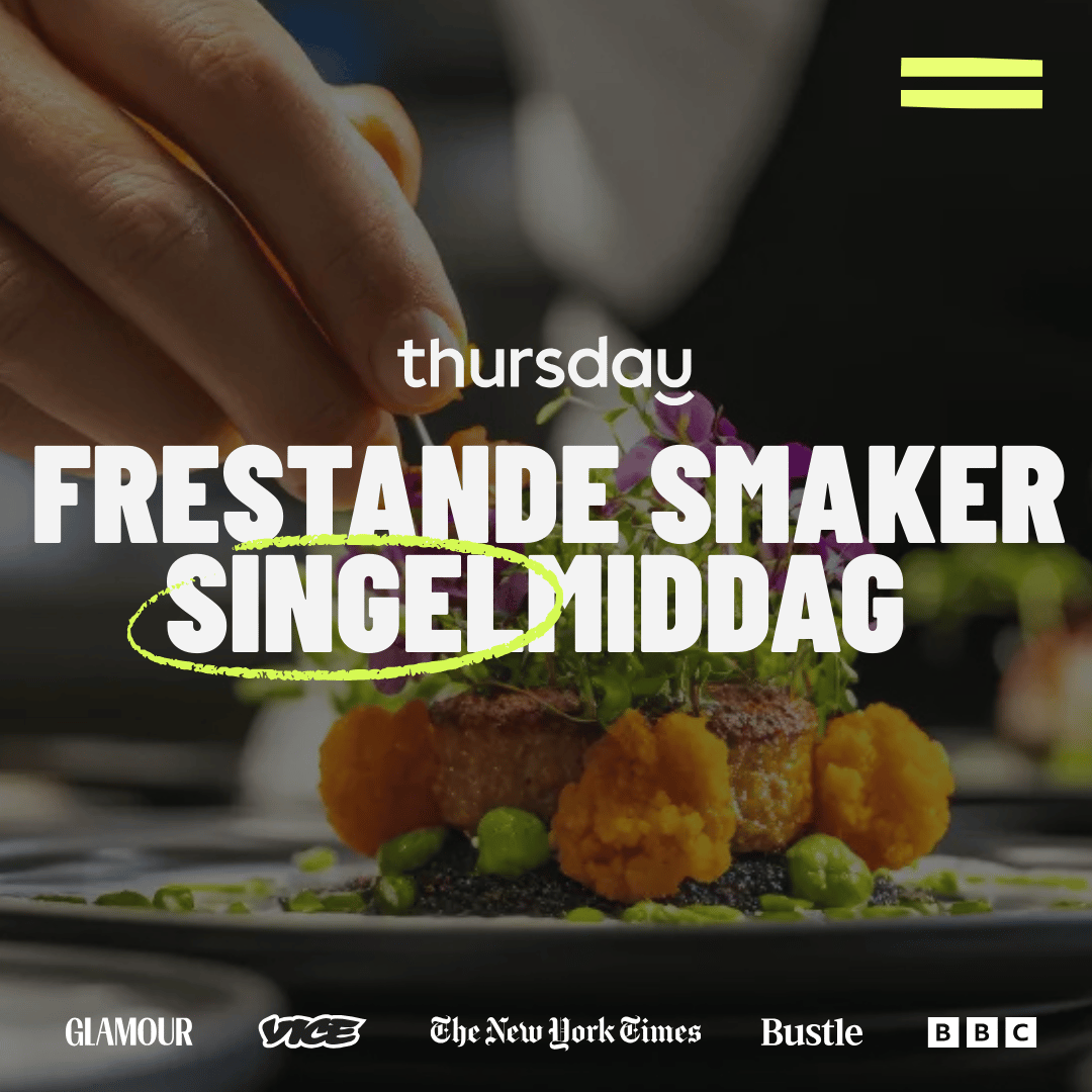 CANCELLED Tisdag | Singelmiddag med frestande smaker (24-34) | Stockholm