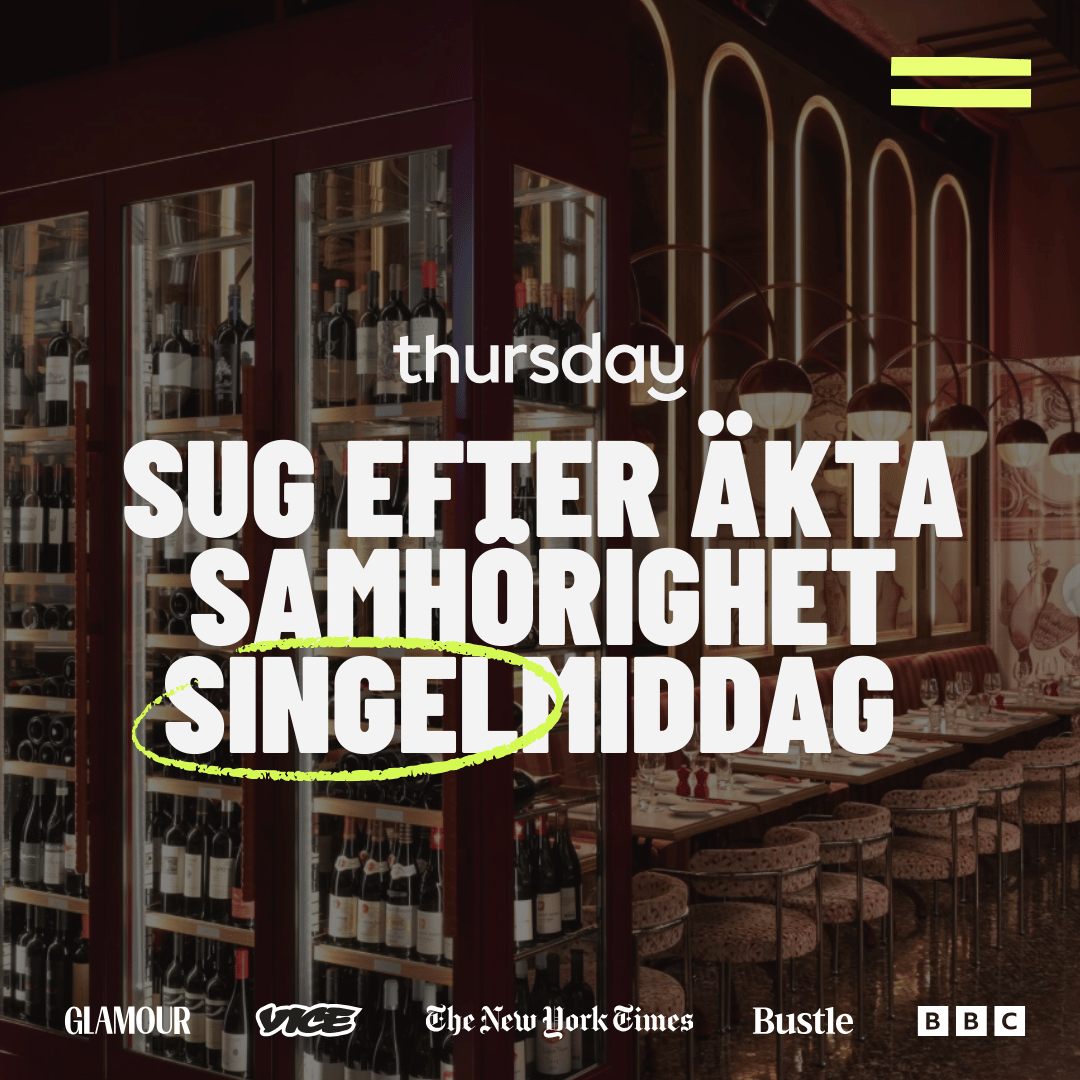 Onsdag | En längtan efter äkta samhörighet (35-45) | Stockholm