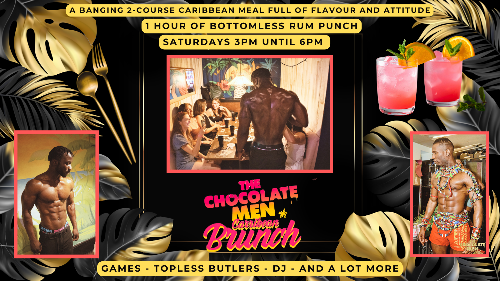 The Chocolate Men Bottomless Brunch