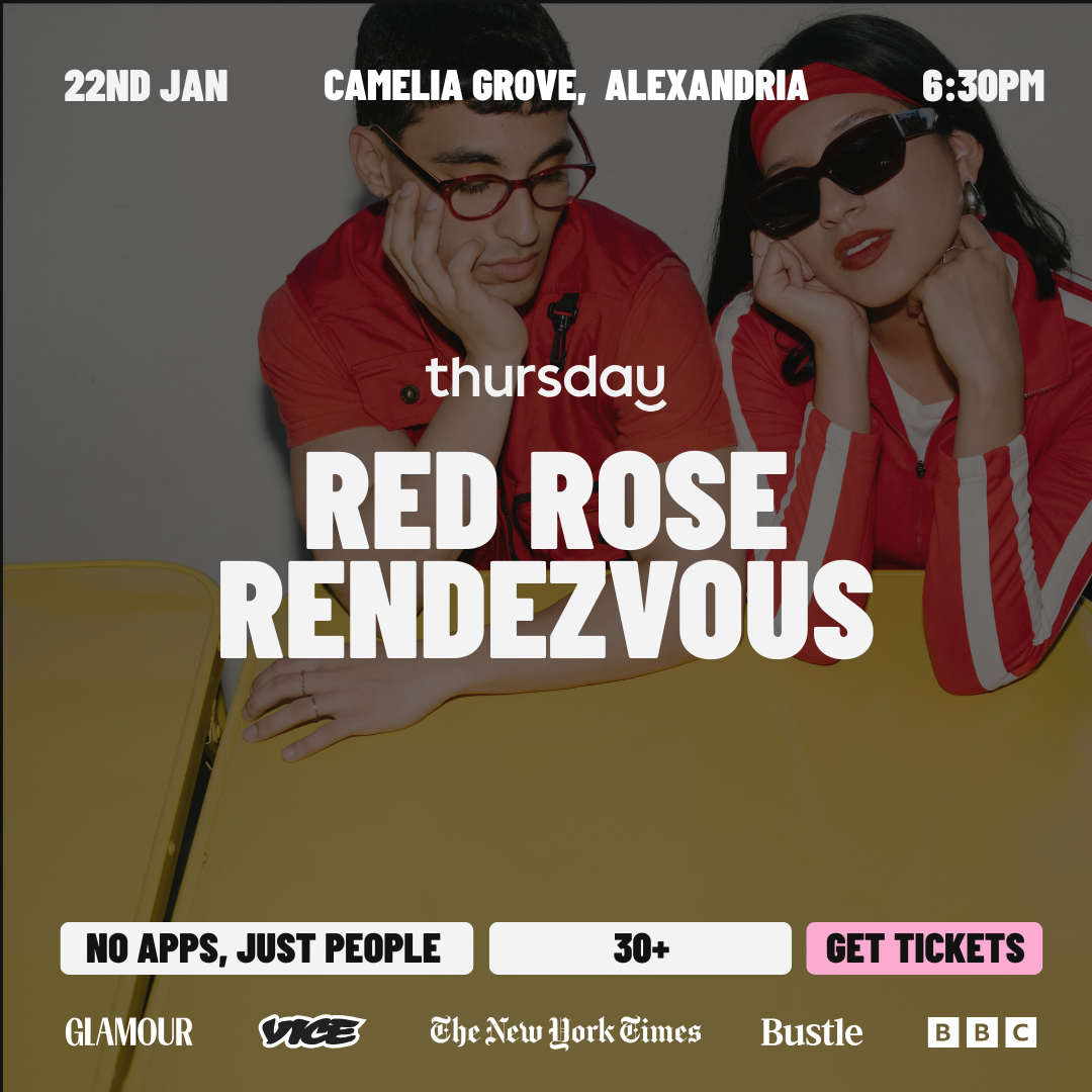 Thursday | Camelia Grove (30+) | Alexandria