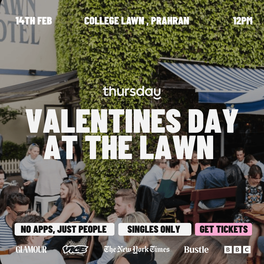 Saturday | Valentine’s Day | Prahran